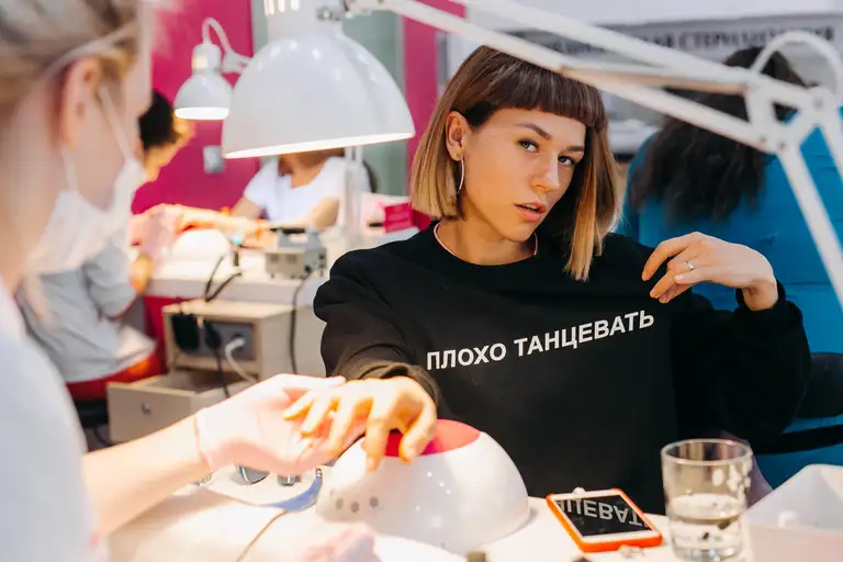 На танцевальном шоу
