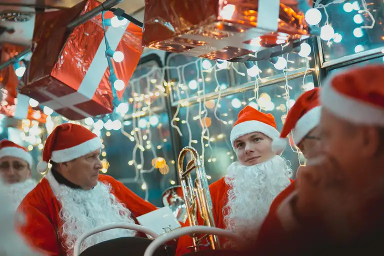 Съёмка на новогодних корпоративах
